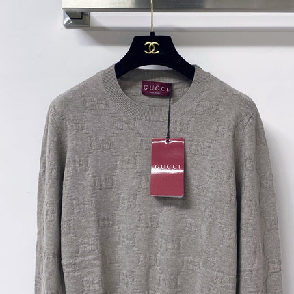 GUCCI 26S CREWNECK LONG-SLEEVE SWEATER 553