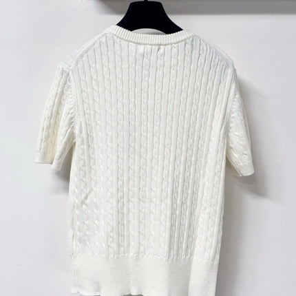 RALPH LAUREN 26S SHORT SLEEVE KNIT SWEATER 327