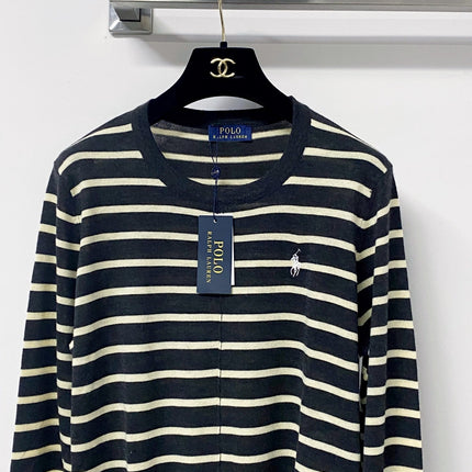 RALPH LAUREN 26S LONG SLEEVE POLO KNIT TOP 330