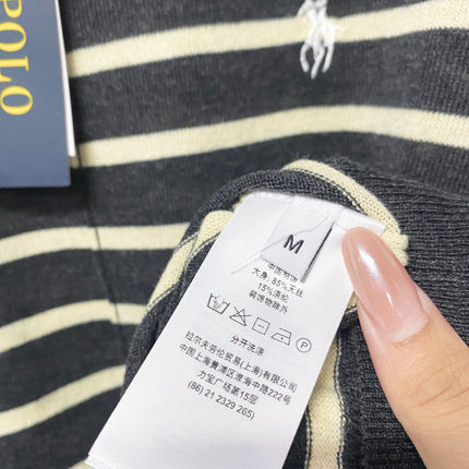 RALPH LAUREN 26S LONG SLEEVE POLO KNIT TOP 330