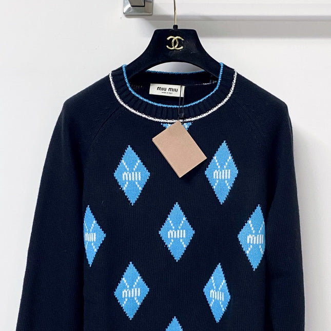 MIUMIU 26S CREWNECK KNIT SWEATER 1461