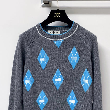 MIUMIU 26S CREWNECK KNIT SWEATER 1460