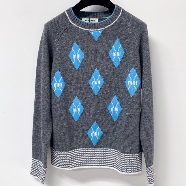 MIUMIU 26S CREWNECK KNIT SWEATER 1460
