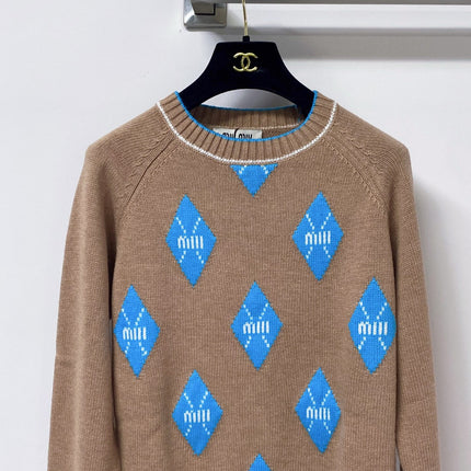 MIUMIU 26S CREWNECK KNIT SWEATER 1459