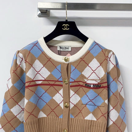 MIUMIU 26S KNIT CARDIGAN 1470