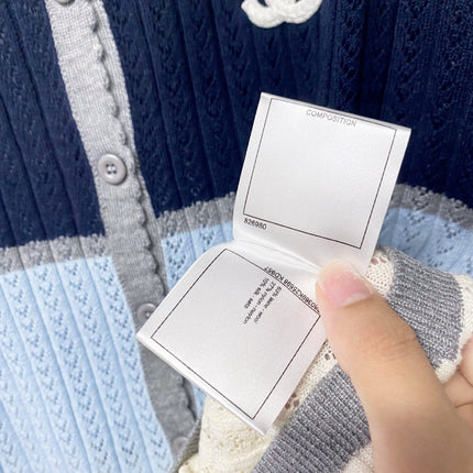 CHANEL 26S SHORT-SLEEVE KNIT CARDIGAN 1640