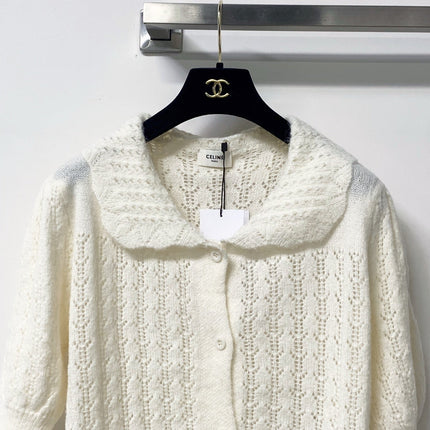 CELINE 26S SHORT-SLEEVE KNIT POLO 524