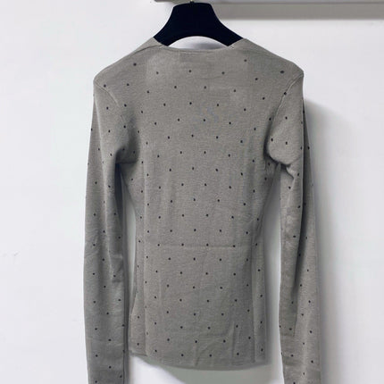 MIUMIU 26S LONG-SLEEVE KNIT TOP 1448