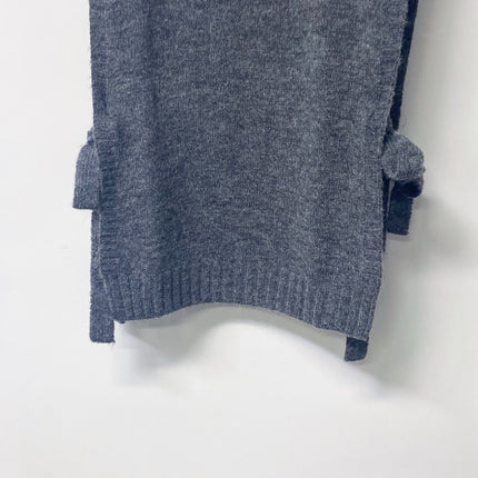CHANEL 26S TURTLENECK TIE-SIDE KNIT VEST 1634