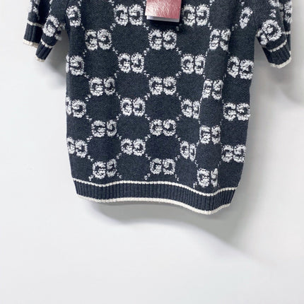 GUCCI 26S SHORT-SLEEVE KNIT SWEATER 528