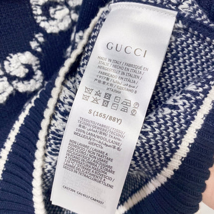 GUCCI 26S SHORT-SLEEVE KNIT SWEATER 527