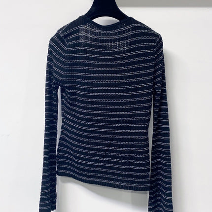 MIUMIU 26S LONG-SLEEVE KNIT TOP 1440