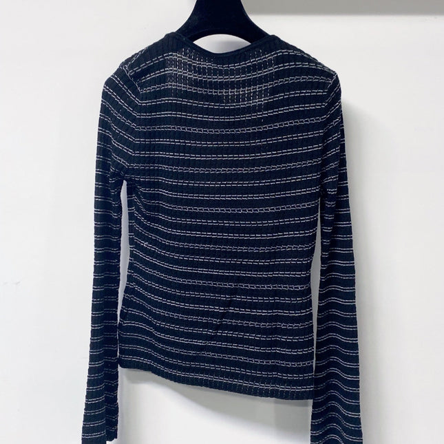 MIUMIU 26S LONG-SLEEVE KNIT TOP 1440