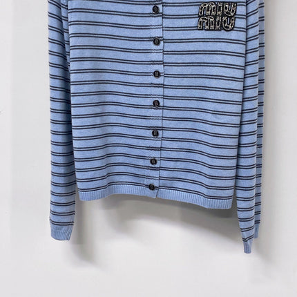 MIUMIU 26S HOODED KNIT CARDIGAN 1344
