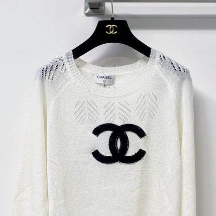 CHANEL 26S CREWNECK KNIT SWEATER 1510