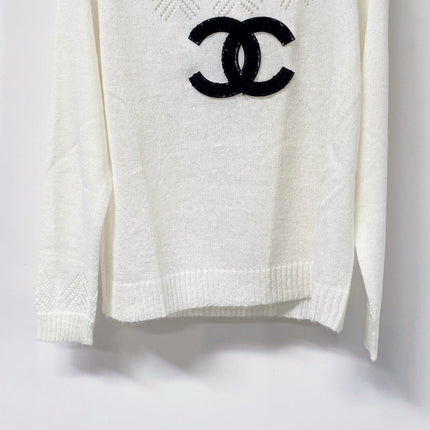 CHANEL 26S CREWNECK KNIT SWEATER 1510
