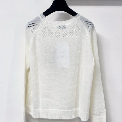 CHANEL 26S CREWNECK KNIT SWEATER 1510