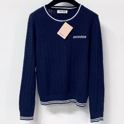 MIUMIU 26S CREWNECK SWEATER 1343