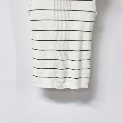 MIUMIU 26S MOCK-NECK KNIT TANK TOP 1340