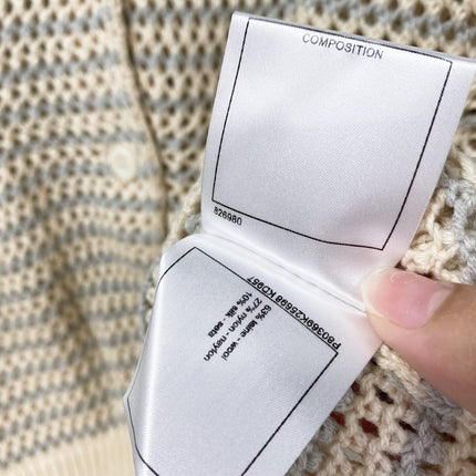 CHANEL 26S CREWNECK KNIT CARDIGAN 1509