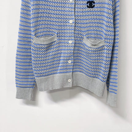 CHANEL 26S CREWNECK KNIT CARDIGAN 1508