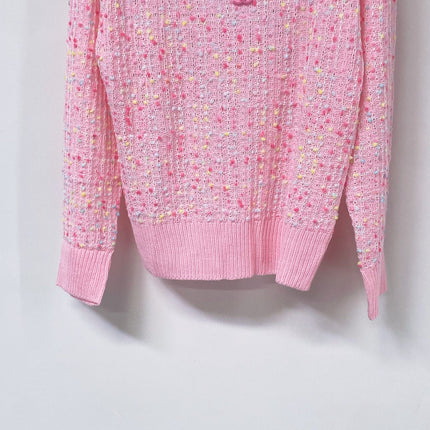CHANEL 26S CREWNECK KNIT SWEATER 1501