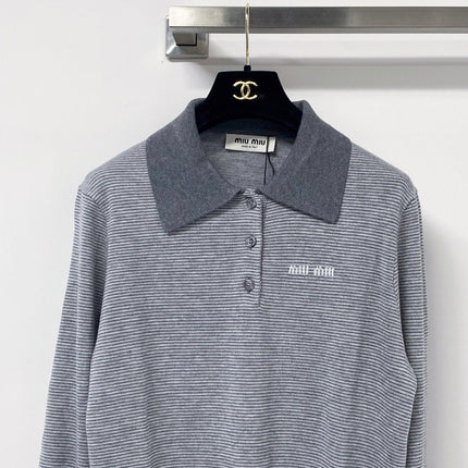 MIUMIU 26S POLO SWEATER 1351