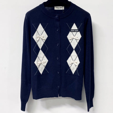 MIUMIU 26S KNIT CARDIGAN 1287