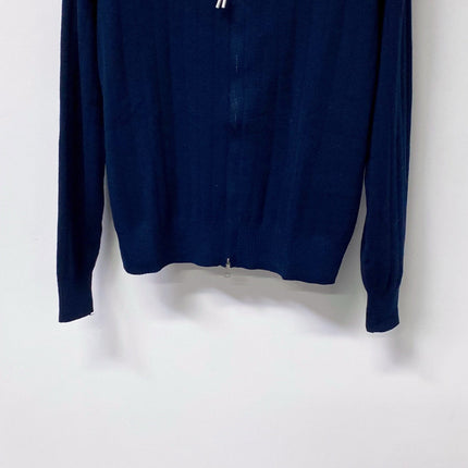 MIUMIU 26S ZIP-UP KNIT CARDIGAN 1262