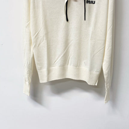 MIUMIU 26S LONG-SLEEVE KNIT SWEATER 1260
