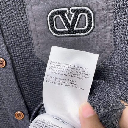 VALENTINO 26S CREW NECK KNIT CARDIGAN 324