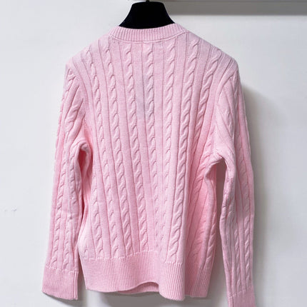 RALPH LAUREN 26S CREW-NECK CABLE-KNIT SWEATER 725
