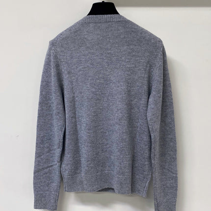 RALPH LAUREN 26S BEAR-MOTIF CREW-NECK SWEATER 692