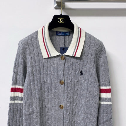 RALPH LAUREN 26S KNIT POLO CARDIGAN 585