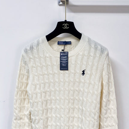 RALPH LAUREN 26S CREW-NECK KNIT SWEATER 621