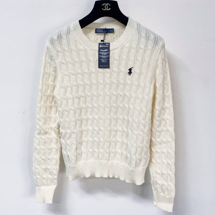 RALPH LAUREN 26S CREW-NECK KNIT SWEATER 621