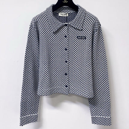 MIUMIU 26S KNIT CARDIGAN 1588