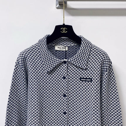 MIUMIU 26S KNIT CARDIGAN 1588