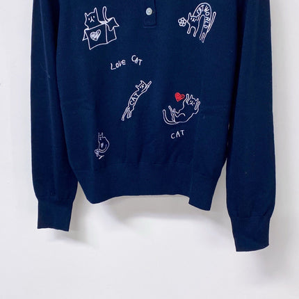 CHANEL 26S KNIT POLO SWEATER 1752