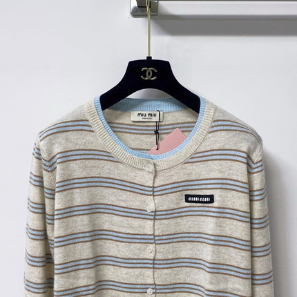 MIUMIU 26S KNIT CARDIGAN 1491