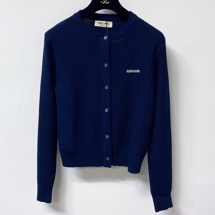 MIUMIU 26S CARDIGAN KNIT SWEATER 1496