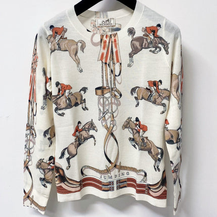 HERMES 26S CREWNECK SWEATER 805