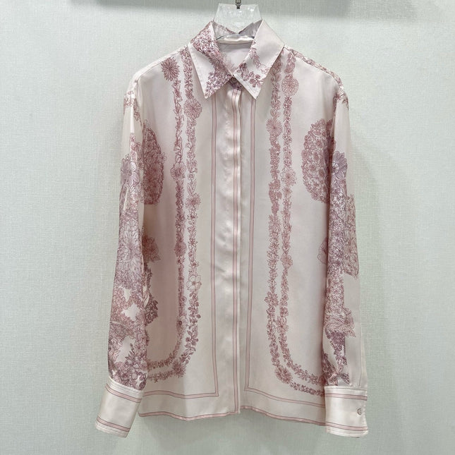 HM PRINTED SILK SHIRT 269262