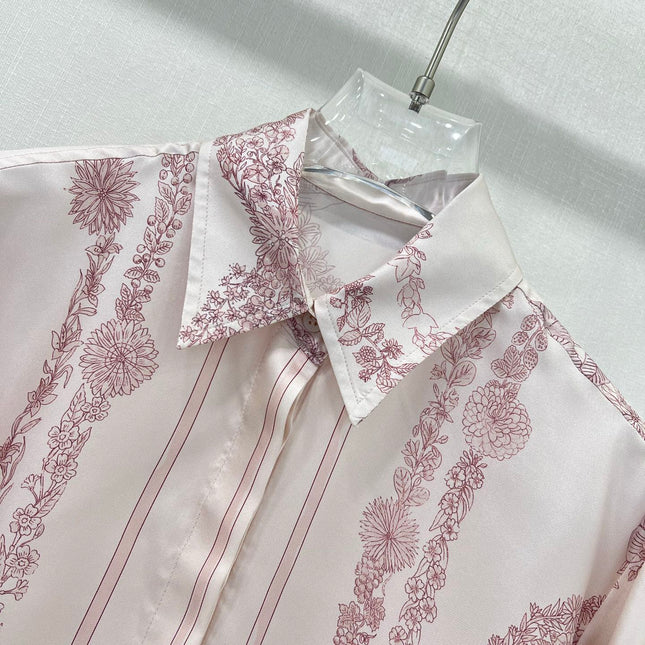 HM PRINTED SILK SHIRT 269262