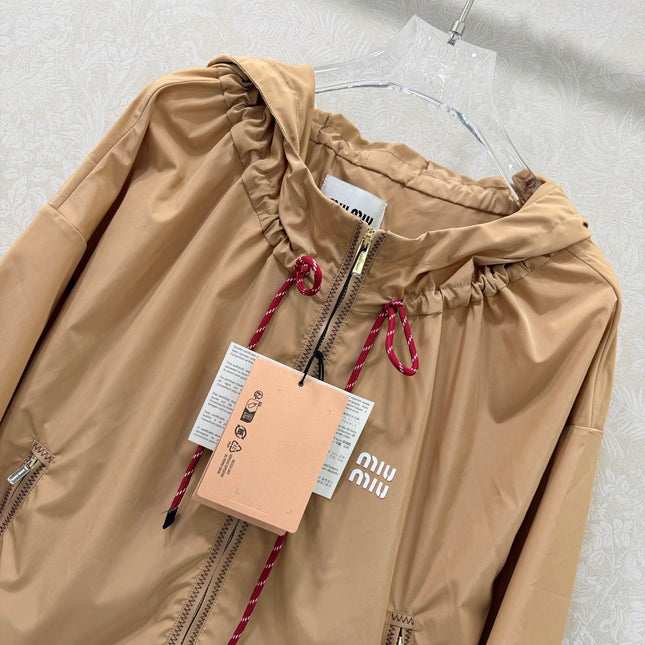 MIUMIU 26S HOODED JACKET 989