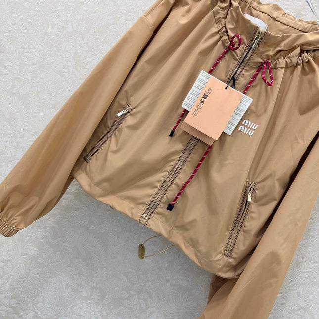MIUMIU 26S HOODED JACKET 989