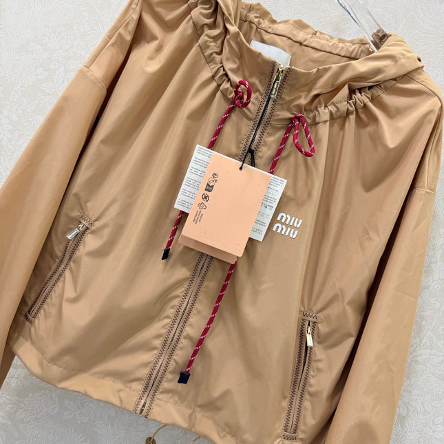 MIUMIU 26S HOODED JACKET 989