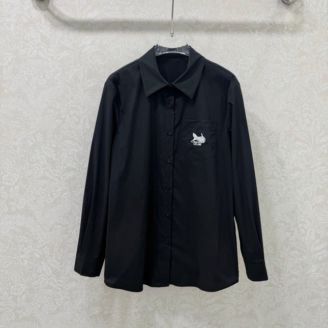 CELINE 26S LONG-SLEEVE SHIRT 400