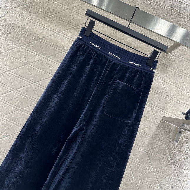 MIUMIU WIDE-LEG PANTS STYLE 120