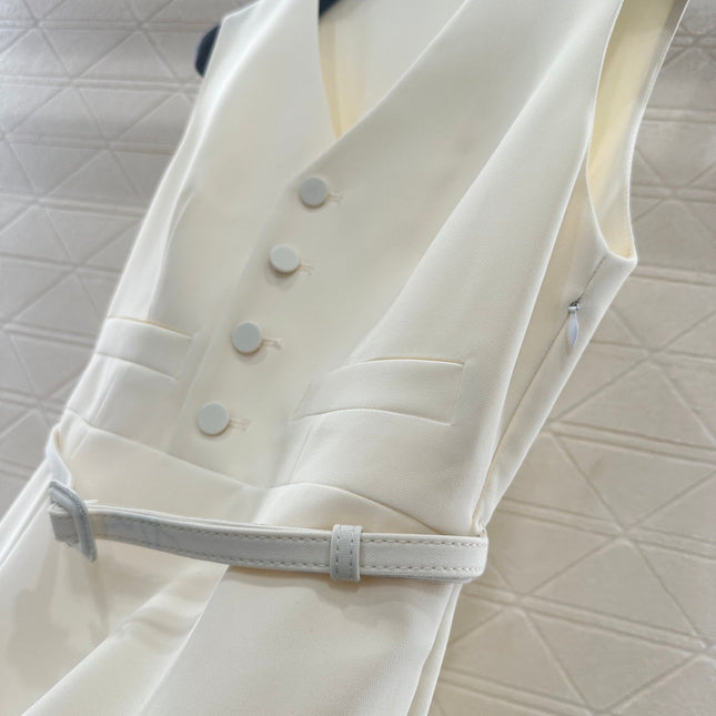 DIOR 25S SLEEVELESS DRESS WITH BELT STYLE 305